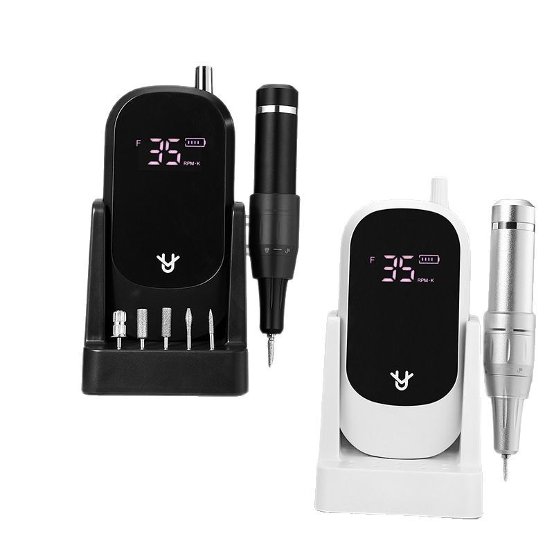 Uv204 Nail Polish Grinding Machine With Base Charging, Nail Grinding And Nail Removal, Cross-Border Dead Skin Removal Electric New Model For Nail Salons Specification drawing