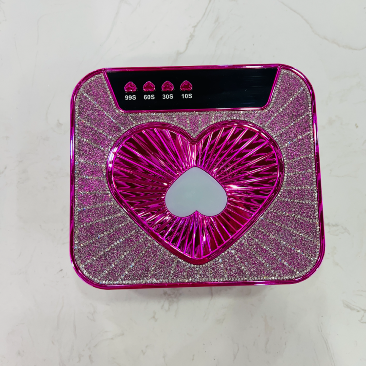 New Electroplated Nail Lamp With 288W High Power, 45 Lamp Beads, Intelligent Sensing And Four-Time Nail Baking details Picture