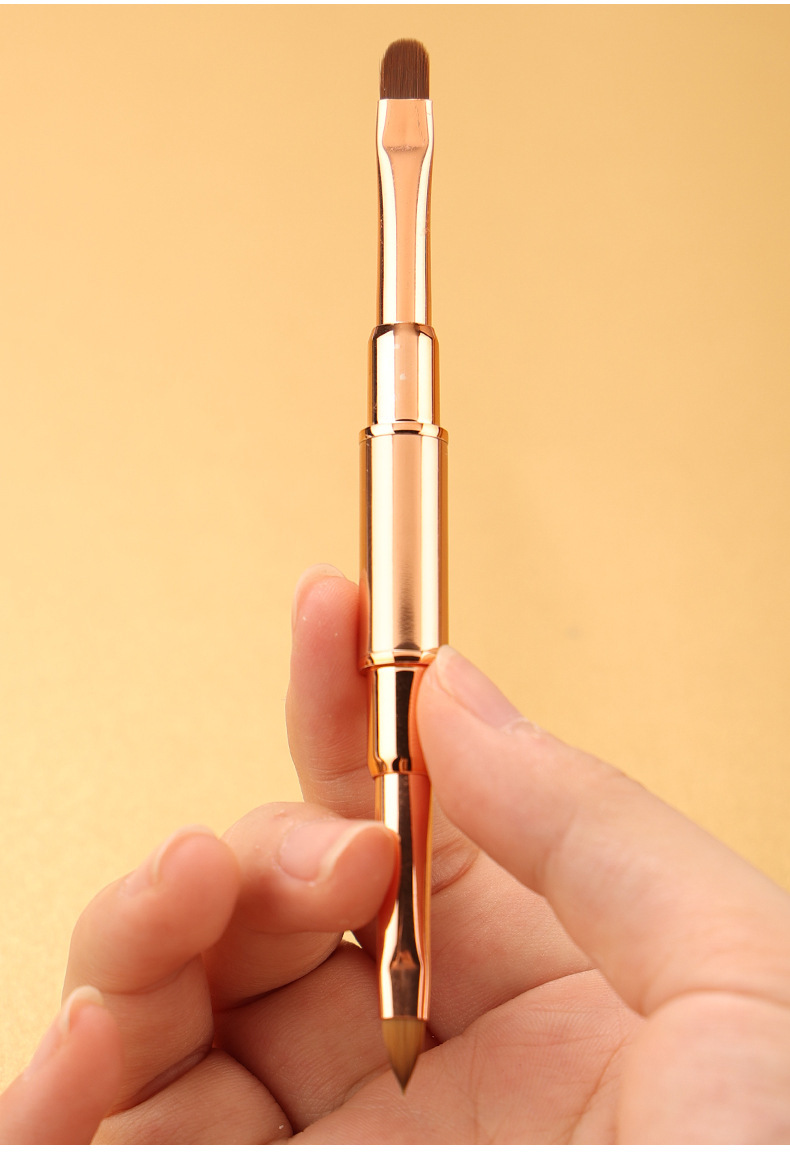 A complete set of nail art tools, including 5 rose gold nail art functional pens, phototherapy pens and smudge pens pic 6