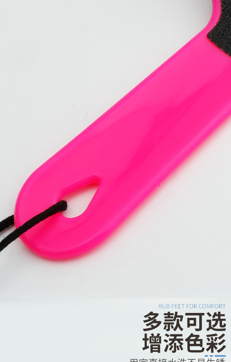 Cross-border U-shaped foot scrubbing board, a double-sided foot skin scrubbing tool, a heel pedicure tool for removing calluses, a foot scrubbing stone, and a foot file pic 7