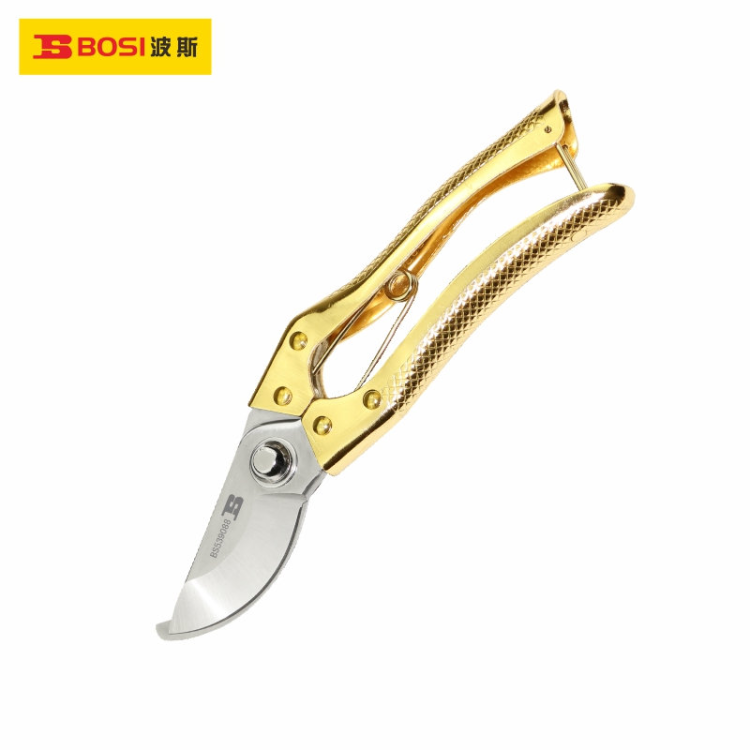 波斯工具 不锈钢树枝剪8寸 剪刀花剪修枝剪修剪树枝剪 BS539088