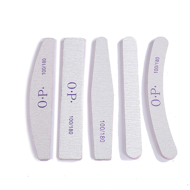 Nail art tools, nail art files, purple core nail files, grinding strips, various shapes of nail files, polishing strips, factory direct sales