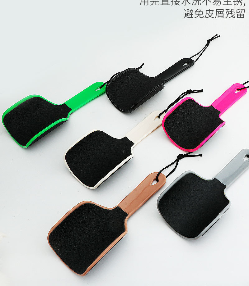 Cross-border U-shaped foot scrubbing board, a double-sided foot skin scrubbing tool, a heel pedicure tool for removing calluses, a foot scrubbing stone, and a foot file pic 8