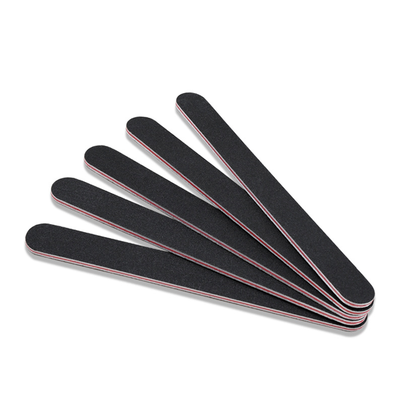 Black nail files, nail sanding strips, nail scrubs, double-sided nail tools, grinding strips, factory direct sales Application Scenario