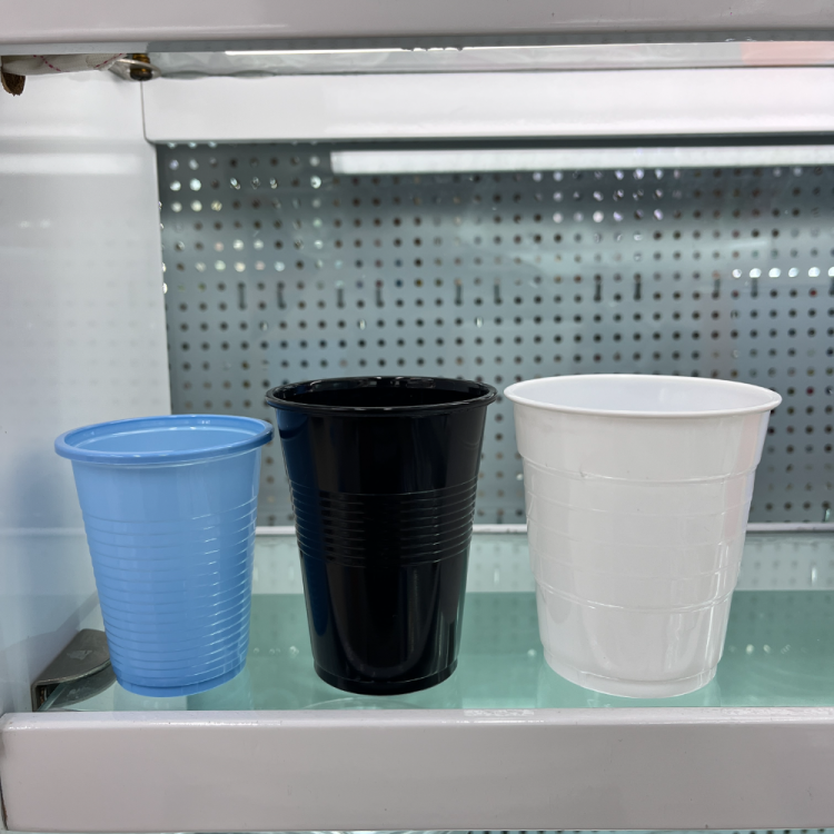 一次性彩色耐高温小水杯PP杯子产品图