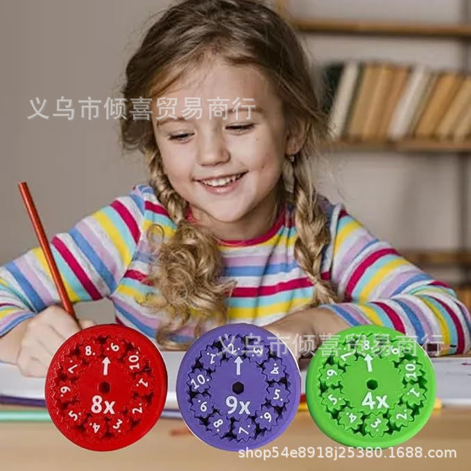 Math Fidget Spinners is a digital gear educational spinning toy used for learning arithmetic details Picture