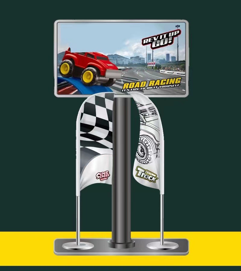 儿童反重力轨道车益智拼装玩具DIY惯性回力磁性悬浮赛车跨境批发详情2