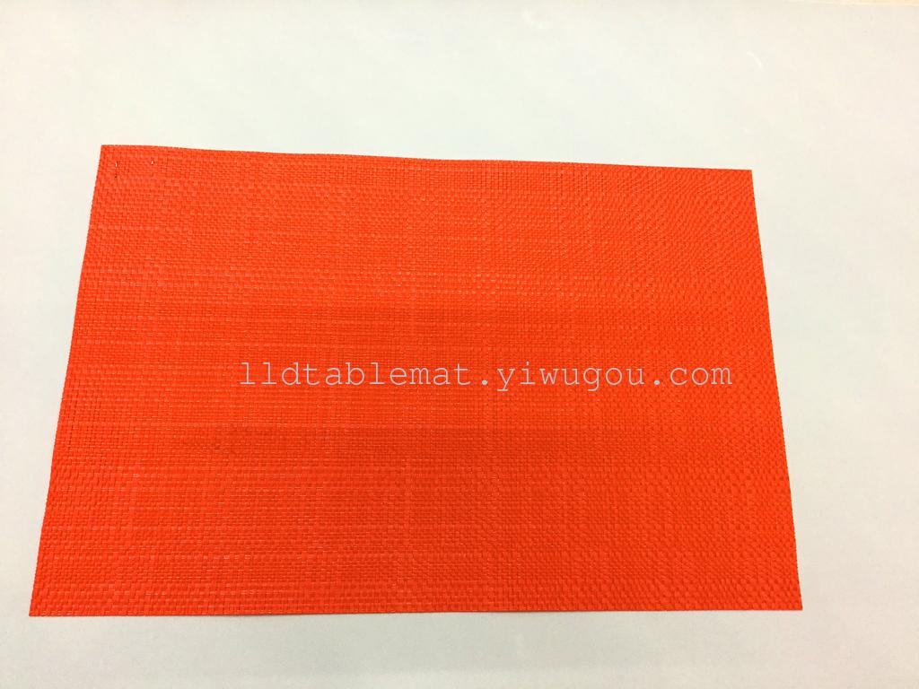 PVC placemats, Teslin placemats and table MATS, fashionable and versatile, multi-color 4*4 placemats