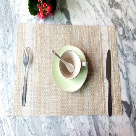 Nordic-style pvc jacquard Teslin placemats, table MATS, coasters, coffee MATS, tea MATS, outdoor travel and home fashion details Picture