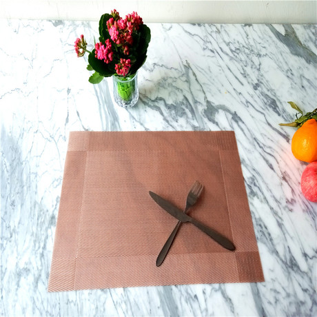 Teslin placemats, heat-insulating PVC Western placemats, anti-slip placemats, bowl MATS, plate MATS, cup MATS, tea art MATS, thickened diagonal frames