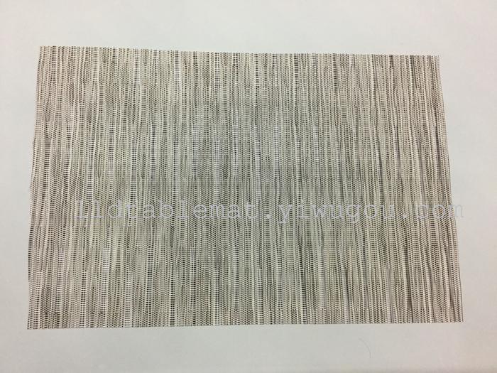 PVC placemats, Teslin placemats and table MATS, fashionable and versatile bamboo joint pattern placemats pic 6
