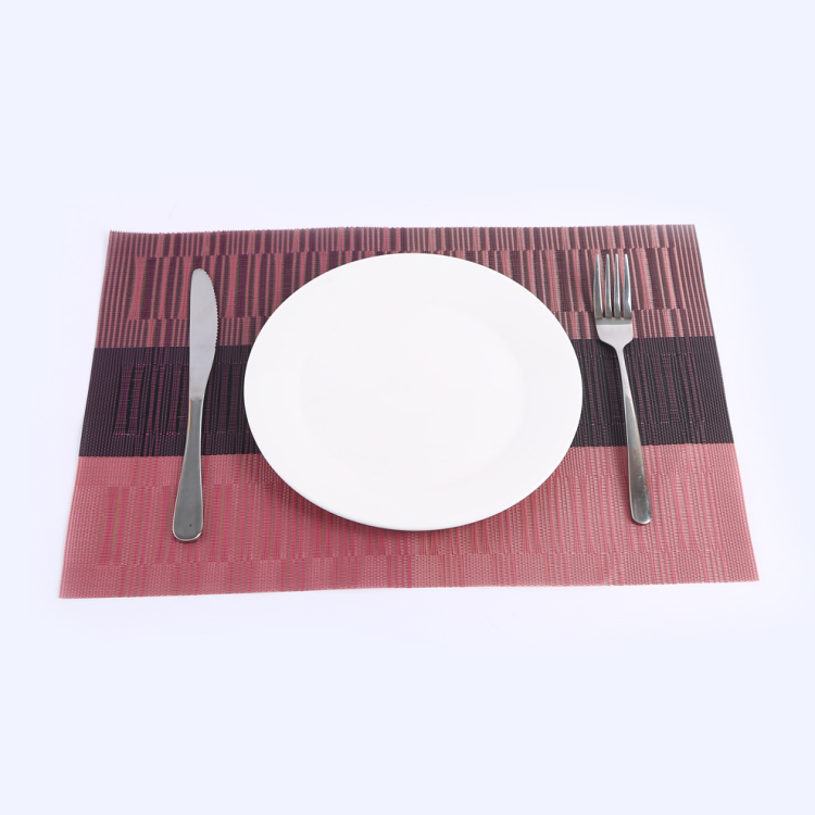 Household heat-resistant tableware MATS, rectangular waterproof, heat-resistant and heat-insulating MATS, European-style dining table MATS, Western placemats, stain-resistant and easy to clean Item Picture