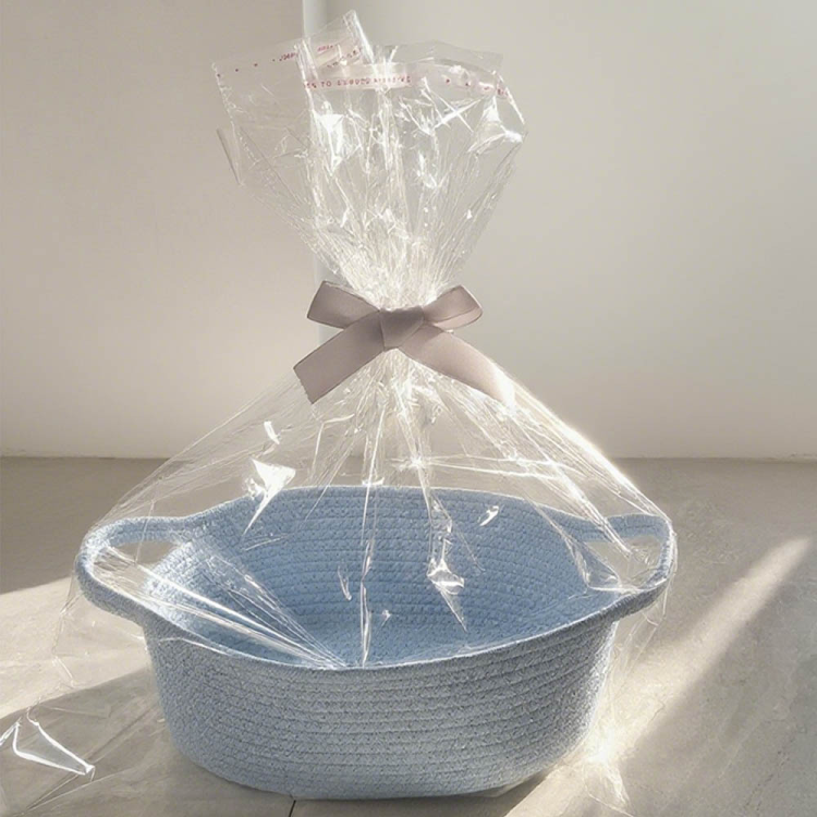 桌面收纳筐宝宝满月伴手礼节日礼品礼盒收纳框 玩具化妆品收纳盒