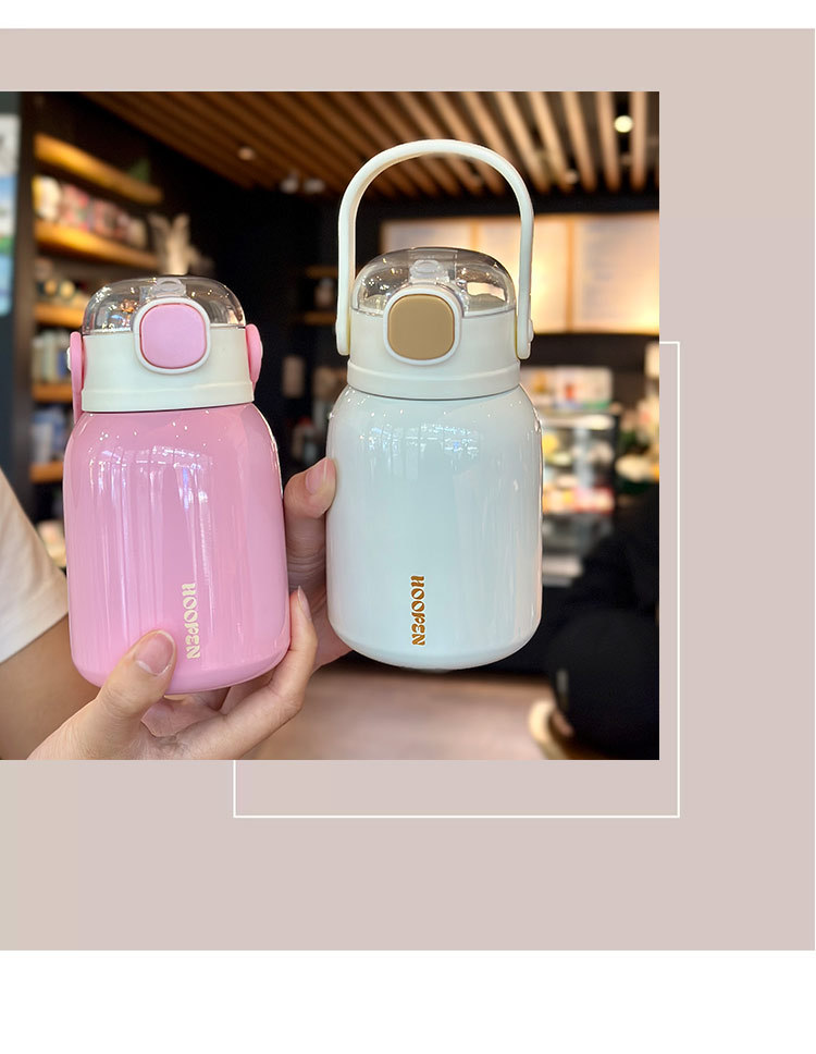 新款ins高颜值316不锈钢保温杯便携随手大肚杯子小巧简约少女水杯详情2