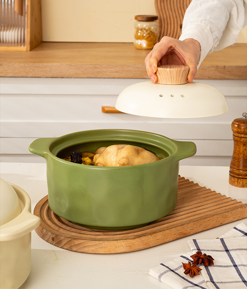 陶瓷汤锅砂锅炖锅煲汤家用耐高温燃气煤气灶干烧不裂陶瓷沙锅汤锅详情12