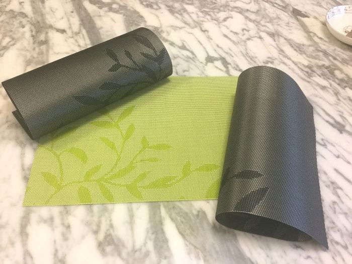 PVC placemats, Teslin placemats and table MATS, fashionable and versatile, lucky tree pattern placemats pic 2