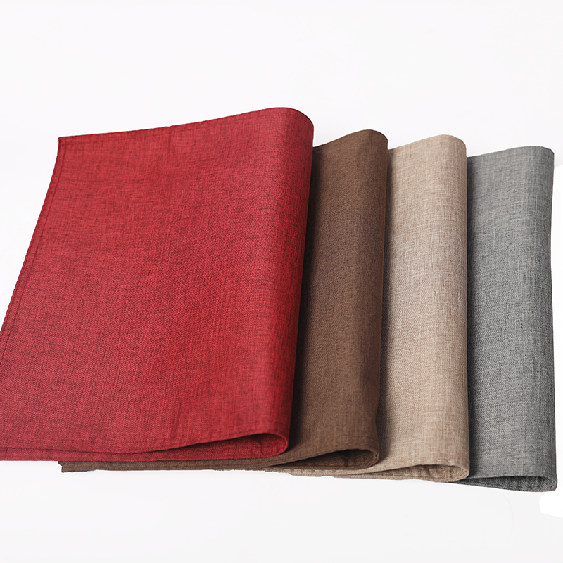 Environmentally friendly thickened double-layer cotton and linen fabric placemats, Japanese and European style heat-insulating table MATS, plate MATS, bowl MATS, table flags Specification image