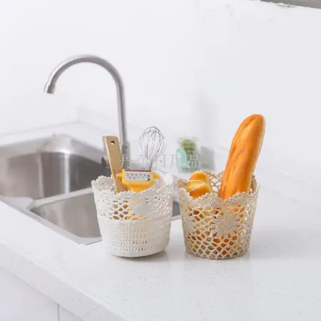 سلة تخزين سطح المكتب لغرفة المعيشة، وصندوق تخزين الحمام والمطبخ، وتخزين الوجبات الخفيفة والألعاب وسلة تنظيم للاحتمالات والنهايات اليومية