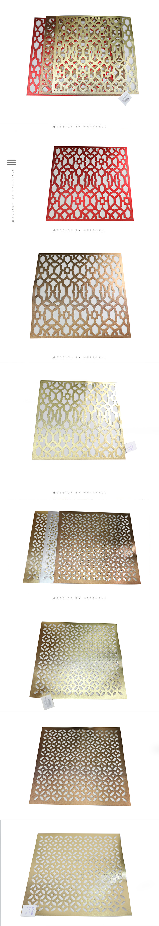 Creative European-style hollowed-out waterproof Western placemats, pvc plastic Teslin pads, heat insulation pads and coasters can be customized pic 1