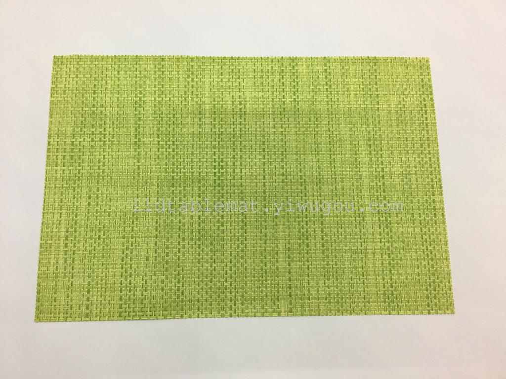 PVC placemats, Teslin placemats and table MATS, fashionable and versatile, multi-color 4*4 placemats details Picture