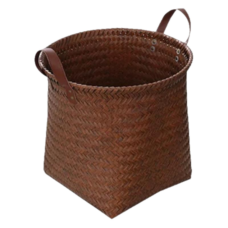 American-style storage baskets, dirty clothes baskets, imitation rattan woven snacks and toys, popular American retro storage style Specification image