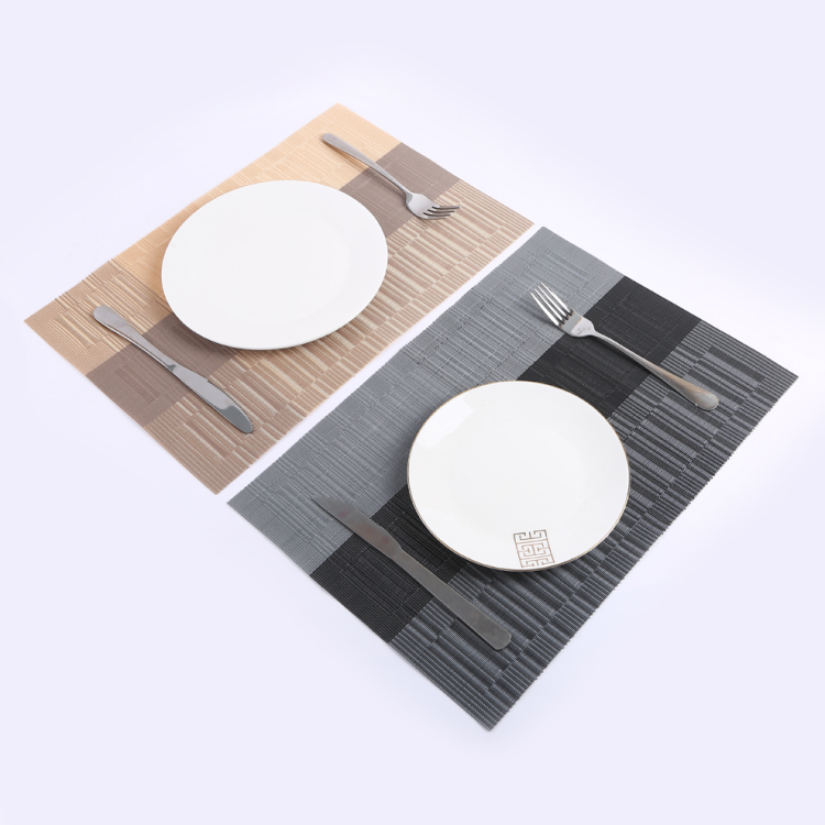 Household heat-resistant tableware MATS, rectangular waterproof, heat-resistant and heat-insulating MATS, European-style dining table MATS, Western placemats, stain-resistant and easy to clean