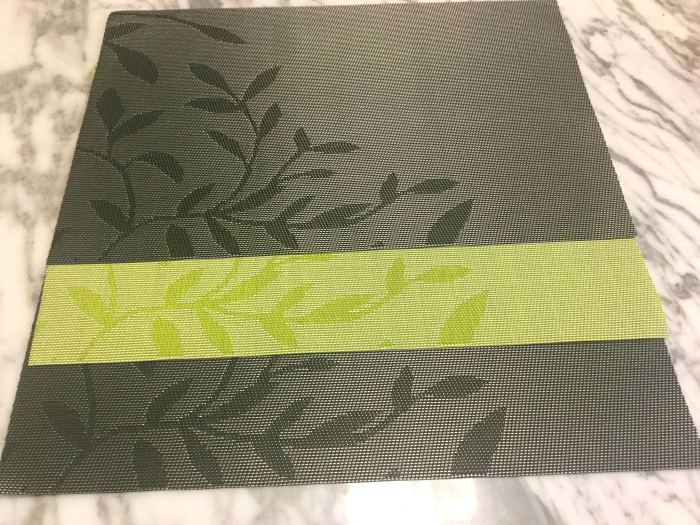PVC placemats, Teslin placemats and table MATS, fashionable and versatile, lucky tree pattern placemats pic 1