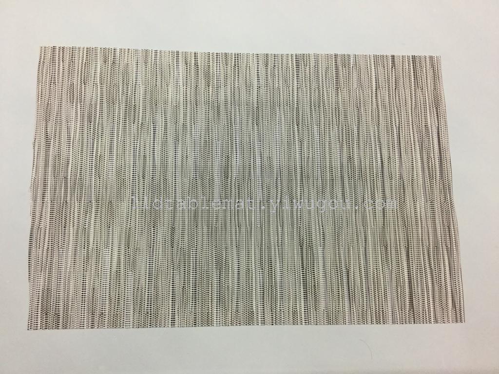 PVC placemats, Teslin placemats and table MATS, fashionable and versatile bamboo joint pattern placemats Specification image