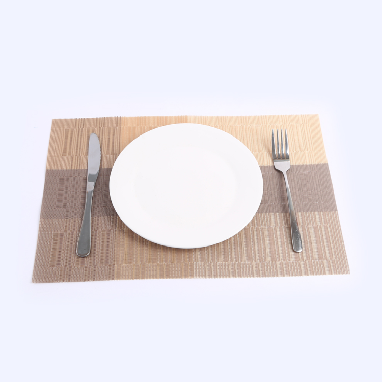 Household heat-resistant tableware MATS, rectangular waterproof, heat-resistant and heat-insulating MATS, European-style dining table MATS, Western placemats, stain-resistant and easy to clean details Picture