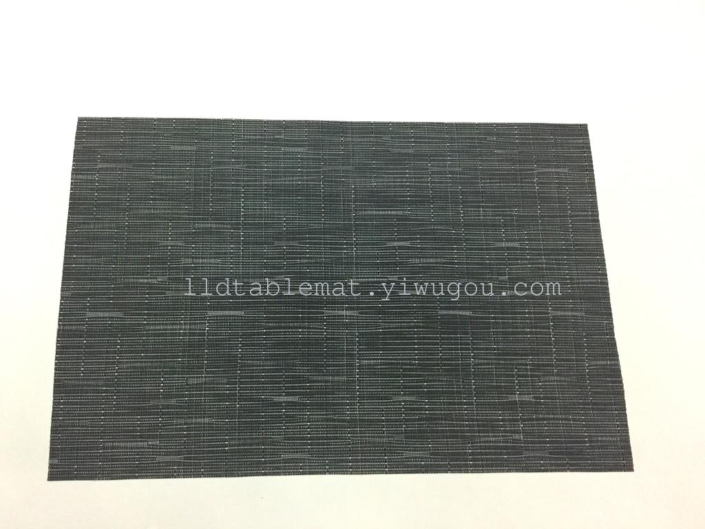 PVC placemats, Teslin placemats and table MATS, fashionable and versatile bamboo joint pattern placemats details Picture