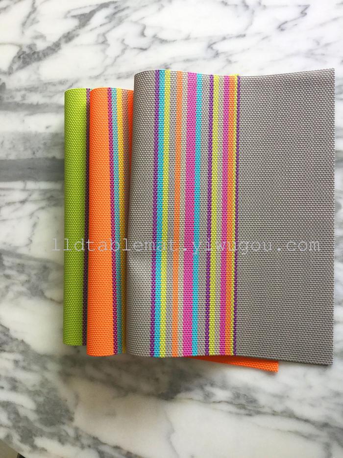 Placemats, coasters, bamboo bowls, ceramic heat insulation pads, woven anti-slip table MATS, household tableware mat sets pic 5