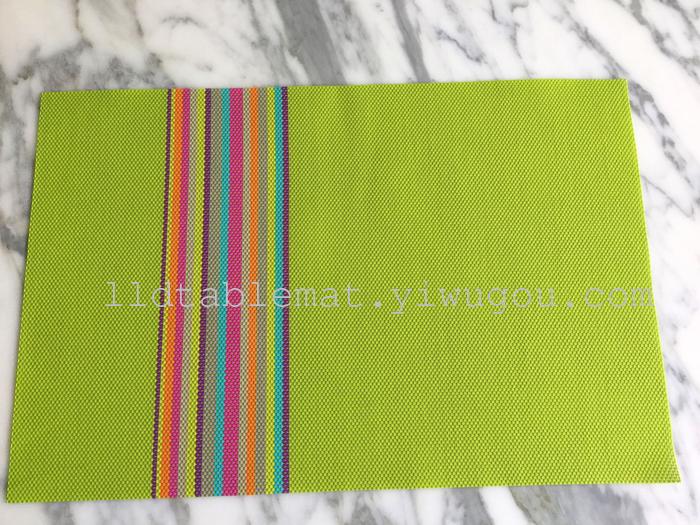 Placemats, coasters, bamboo bowls, ceramic heat insulation pads, woven anti-slip table MATS, household tableware mat sets pic 4