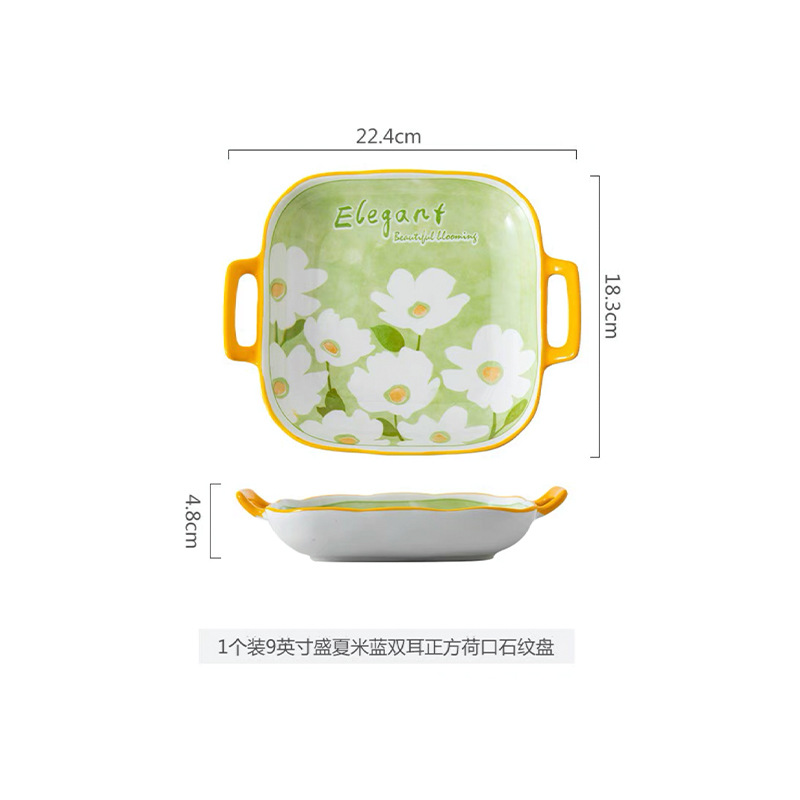 陶瓷餐具套装实物图