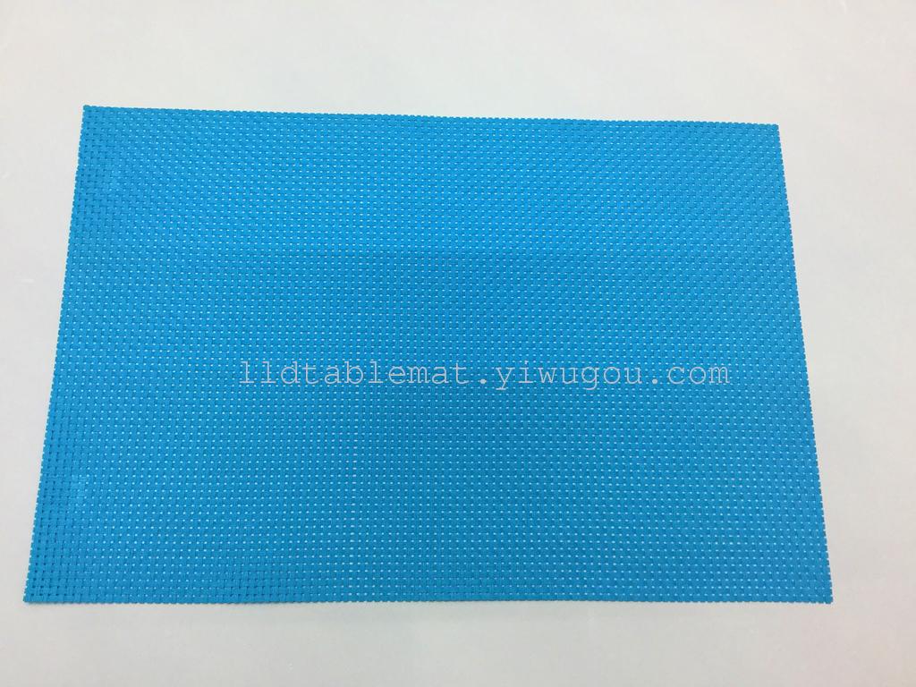PVC placemats, Teslin placemats and table MATS, fashionable and versatile, multi-color 4*4 placemats Specification image