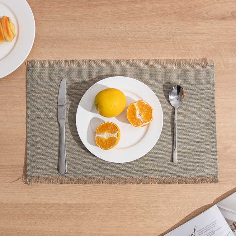 Simple and Ins-style table MATS, woven heat insulation MATS, hotel decoration, home supplies, Western placemats, household bowl MATS and coasters