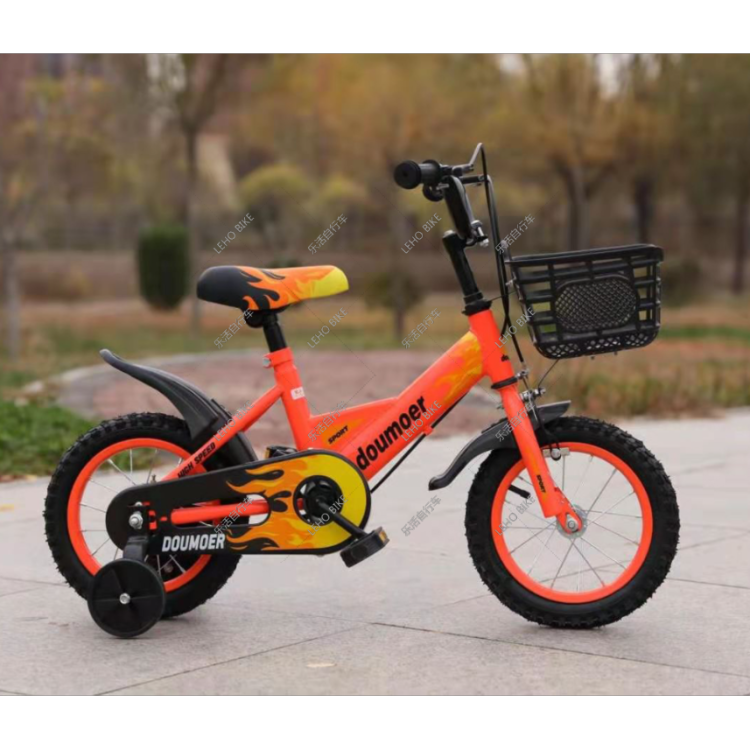 战士运动 儿童自行车锻炼骑行溜娃平稳发光车篮玩具产品图