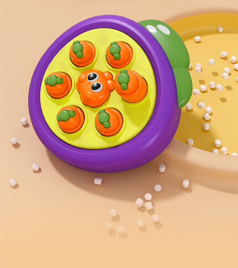 趣味小黄鸭掌上打地鼠游戏机儿童益智卡通打地鼠玩具小玩具批发详情22