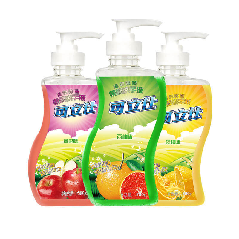 可立士水果香型洗手液泡沫清洁型温和补水保湿滋润清香洗手液详情1