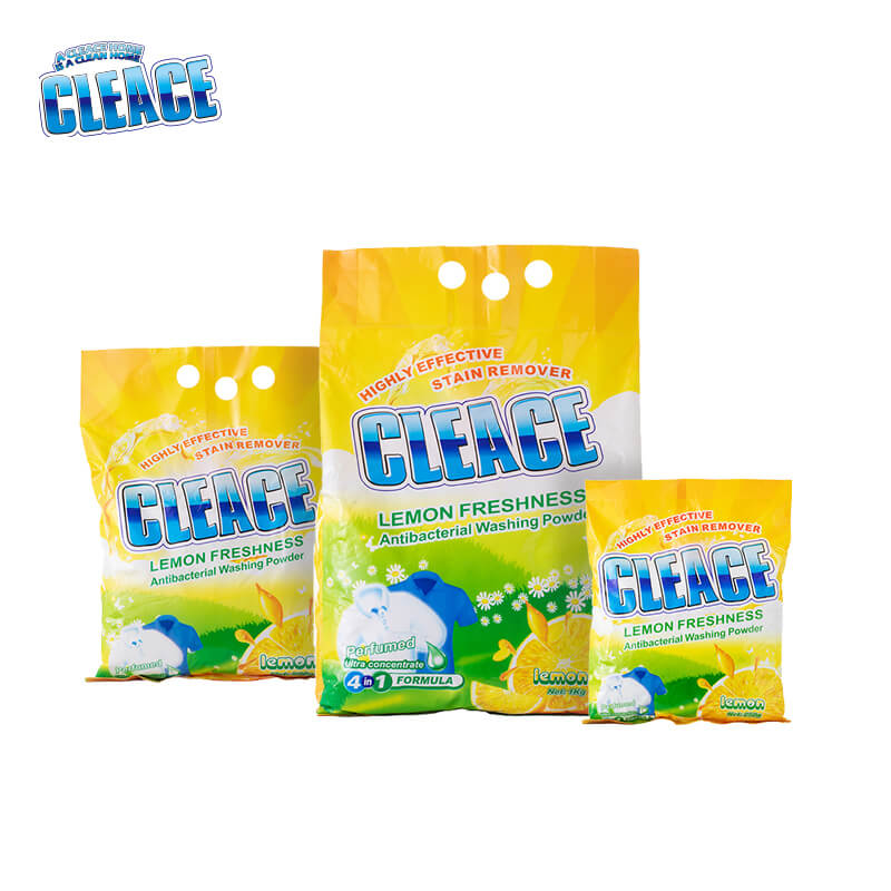 天然柠檬洗衣粉无磷超洁净白不伤手持久留香批发零售全国直邮