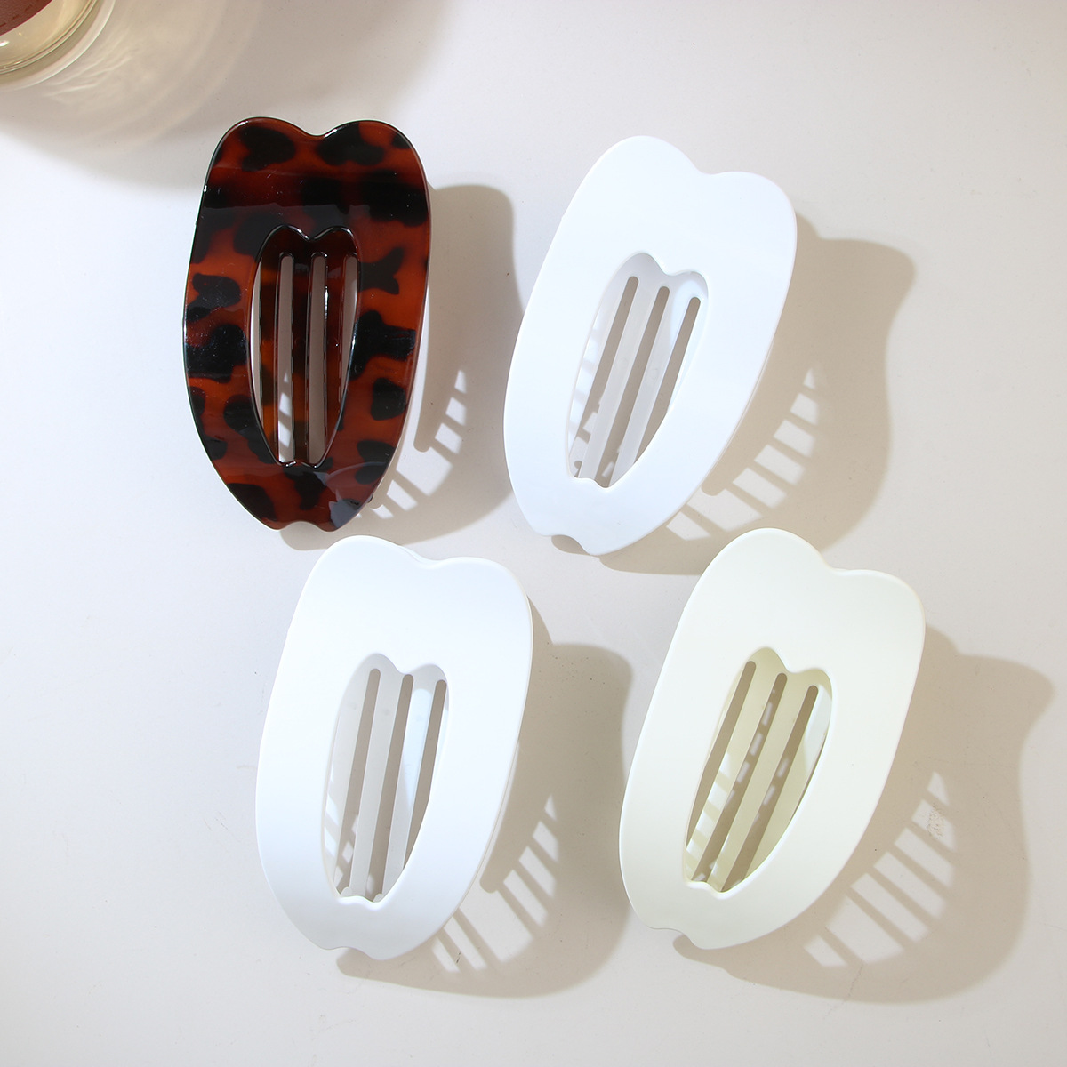 2025新款跨境发夹女扁平发夹不硌头鸭嘴夹发饰头饰详情5