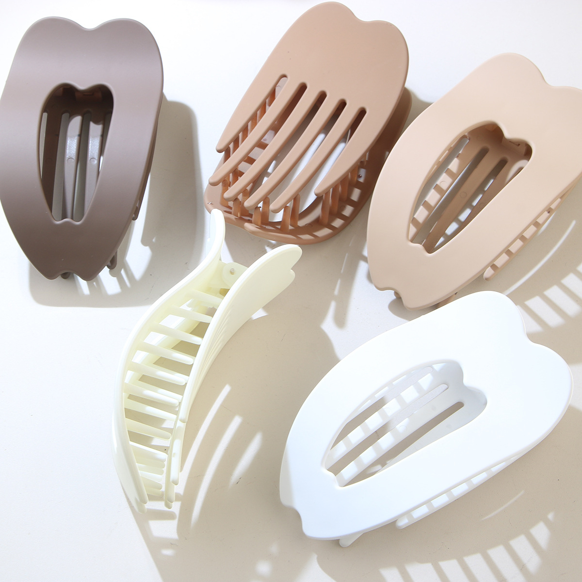 2025新款跨境发夹女扁平发夹不硌头鸭嘴夹发饰头饰详情7