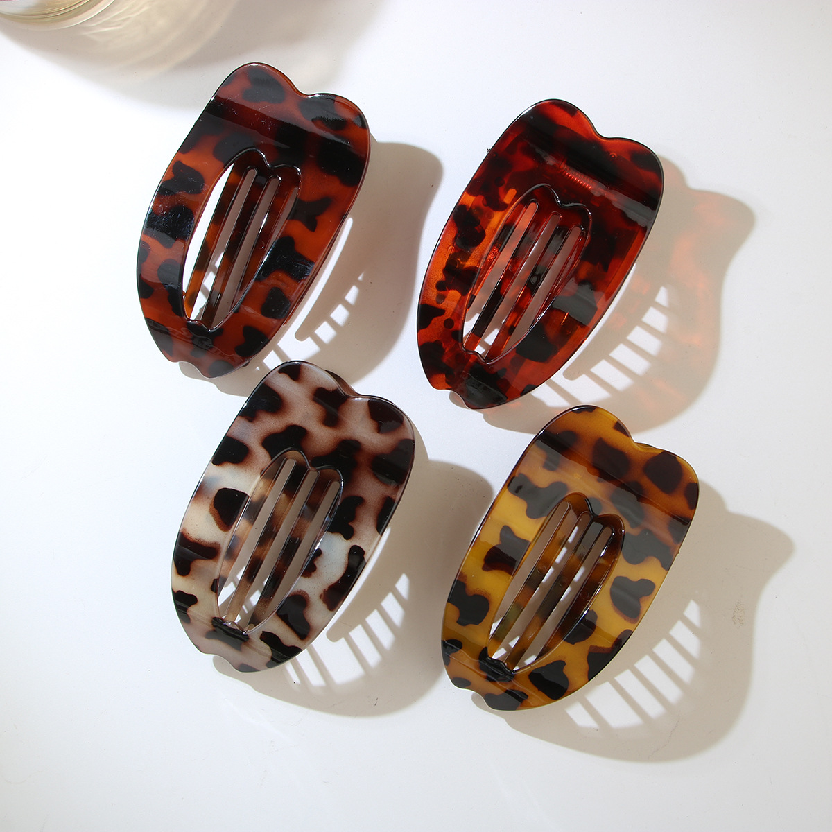 2025新款跨境发夹女扁平发夹不硌头鸭嘴夹发饰头饰详情6