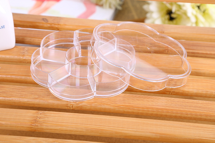 创意家居收纳 梅花7格收纳盒 首饰药盒串珠元件零件盒 批发详情9