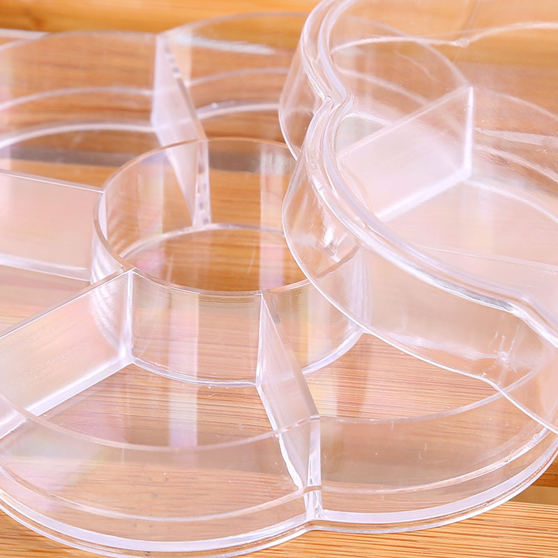 创意家居收纳 梅花7格收纳盒 首饰药盒串珠元件零件盒 批发