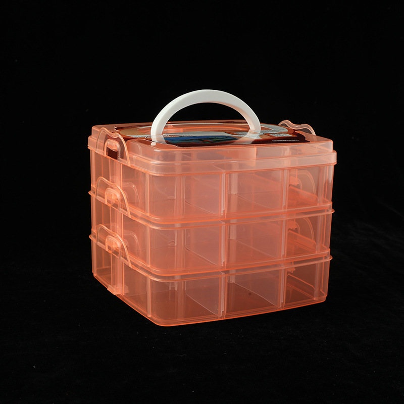 收纳盒/日用品收纳塑料制品/首饰盒/收纳/餐具收纳盒白底实物图