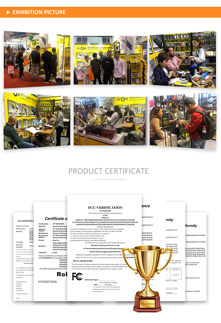 KLGO S-101/S-102/S-103 Apple Huawei charging Cable TYPE-C Samsung V8 Fast Charging data cable pic 10