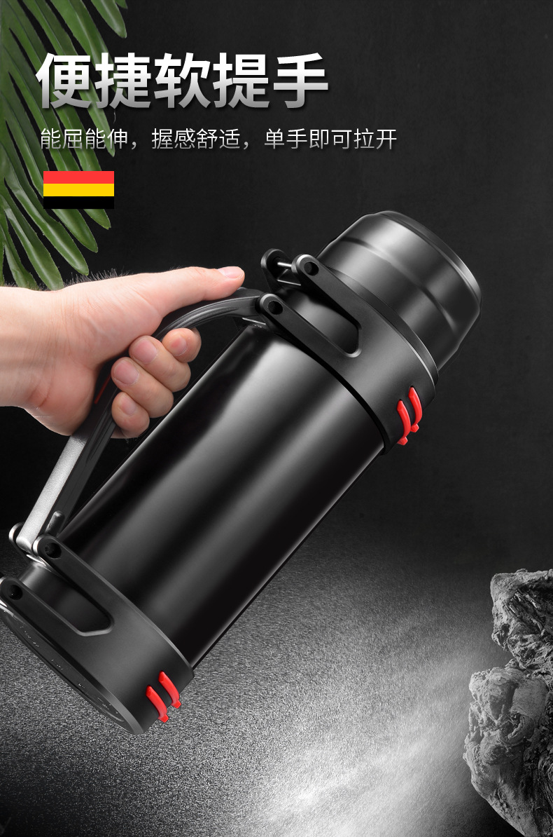 加厚防摔304不锈钢保温杯 家用运动保温水壶户外保温壶商务批发详情10