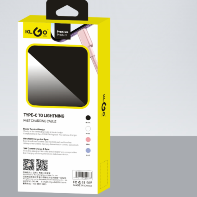 Cool for KLGO S-126 PD30W IOS TO TYPE-C Fast Charging Data Cable Application Scenario