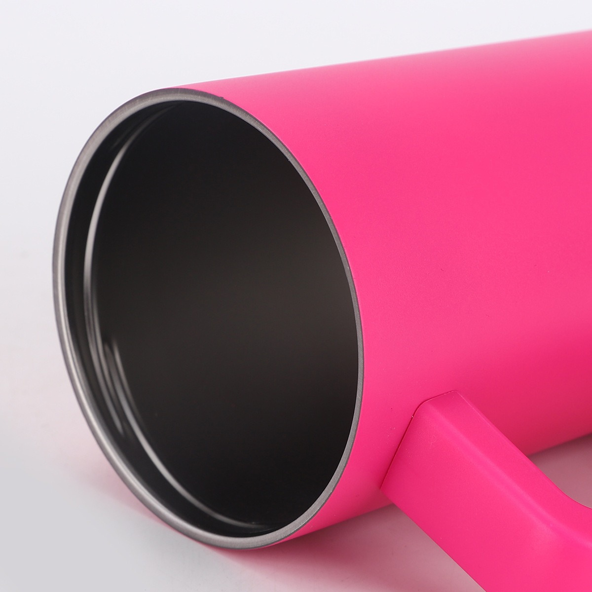 亚马逊不锈钢豹纹吸管30oz保温杯户外便携40oz汽车杯带手柄冰霸杯详情16