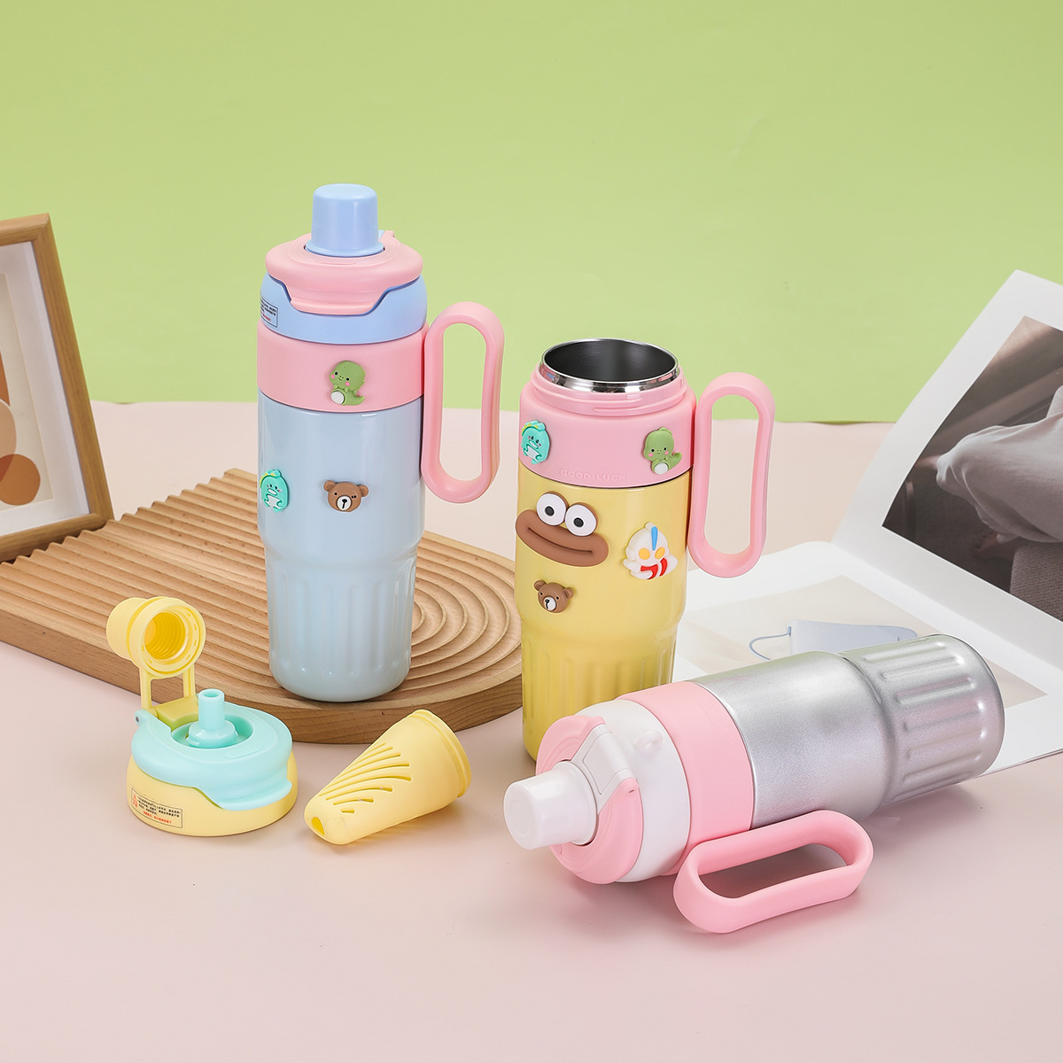 保温杯/水杯/运动水杯/国潮/国潮保温杯细节图